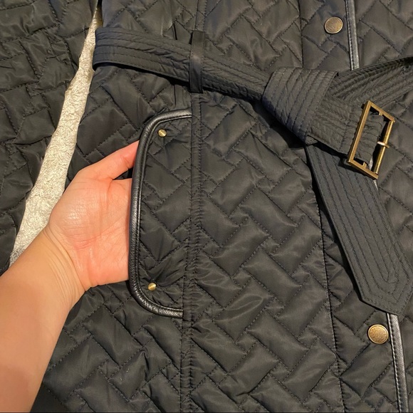 Cole Haan Midi Quilted Jacket - Picture 8 of 13
